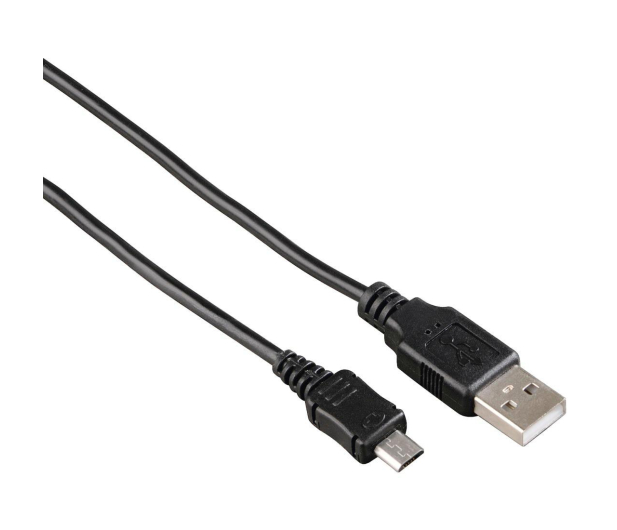 Hama KABEL USB-microUSB 0.6M HAMA czarny # - 1442588 - zdjęcie 2